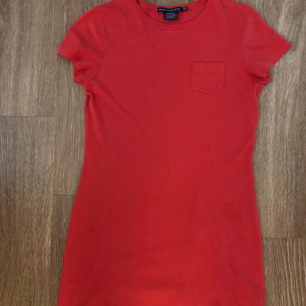 Red T-Shirt Dress